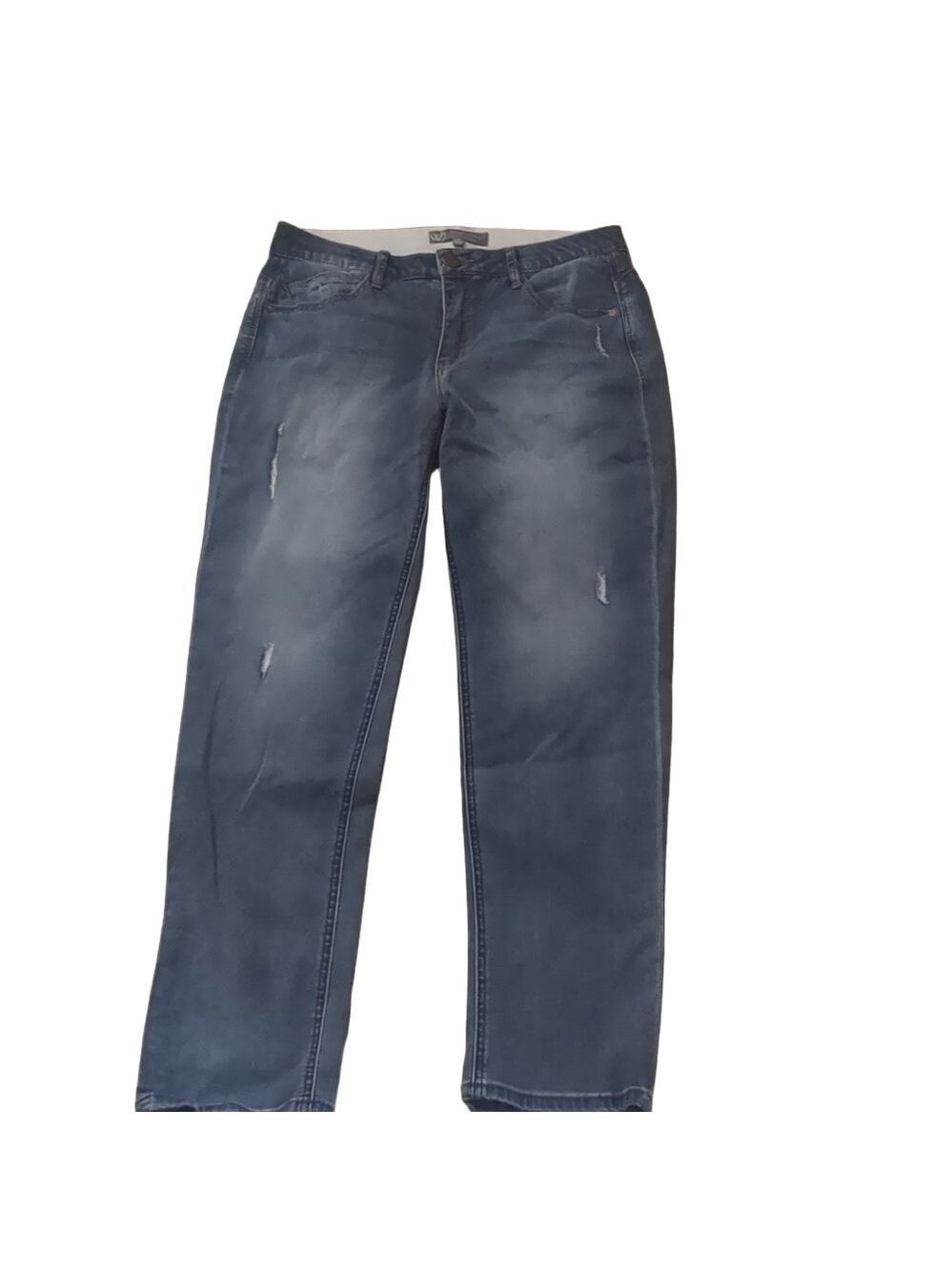 Wit & wisdom distressed jeans size 8